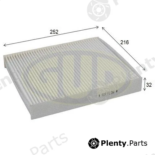 G.U.D GCF2545 — Filter, cabin air