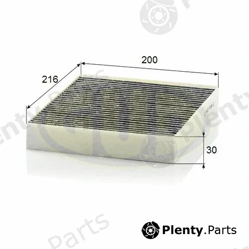 G.U.D GCF2252C — Filter, cabin air