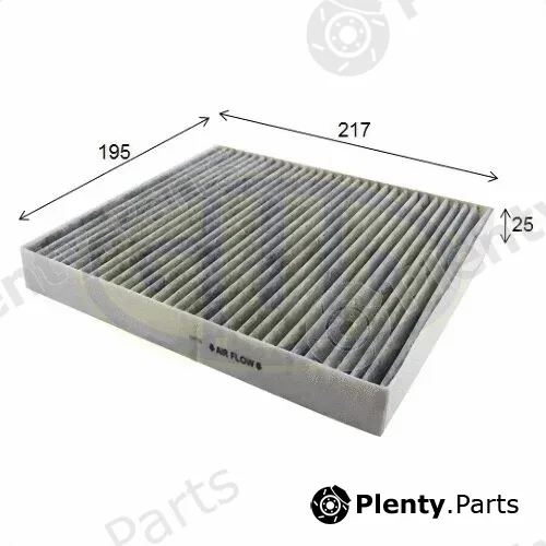 G.U.D GCF2227C — Filter, cabin air