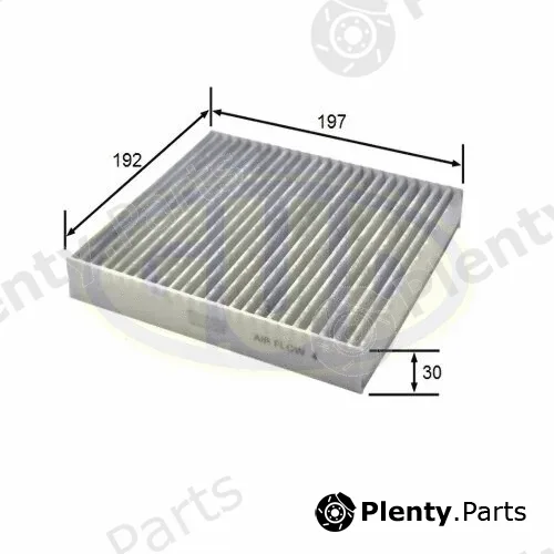 G.U.D GCF2030C — Filter, cabin air