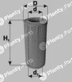 PZL Filters WA201740S — Air Filter