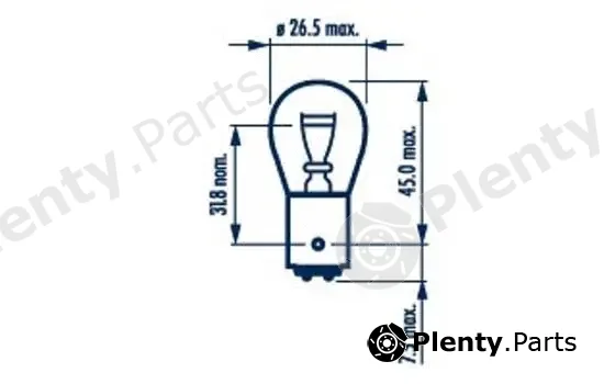 Narva 179163000 — Bulb, direction indicator