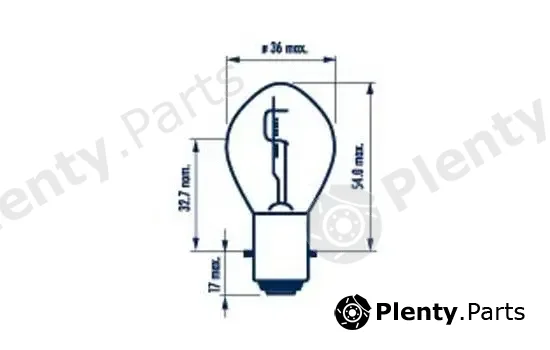 Narva 495313000 — Bulb, spotlight