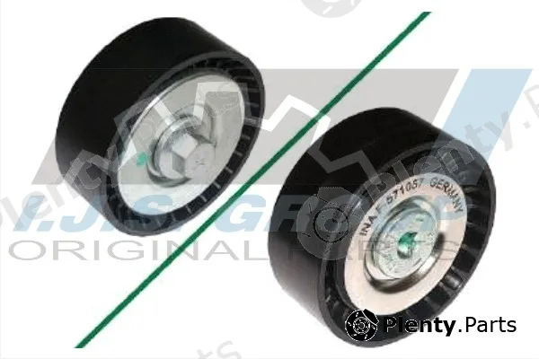 Ijs Group 93-1107 — Deflection/Guide Pulley, V-ribbed belt