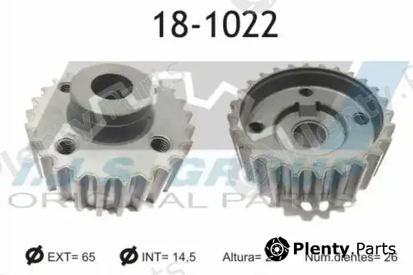 Ijs Group 18-1022 — Sprocket, crankshaft