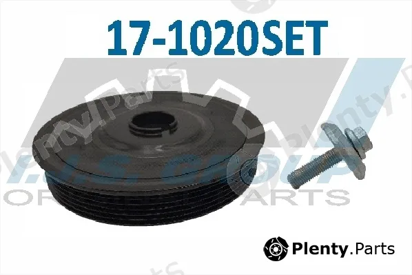 Ijs Group 17-1020SET — Belt Pulley Set, crankshaft