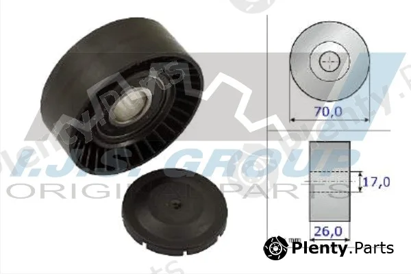 Ijs Group 93-1494 — Tensioner Pulley, V-ribbed belt