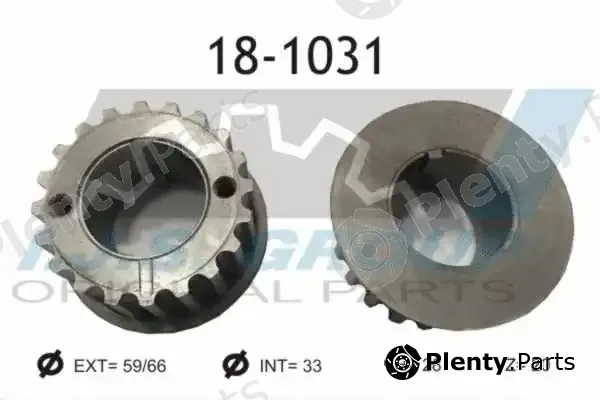 Ijs Group 18-1031 — Sprocket, crankshaft