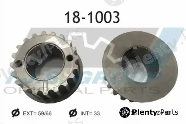 Ijs Group 18-1003 — Sprocket, crankshaft