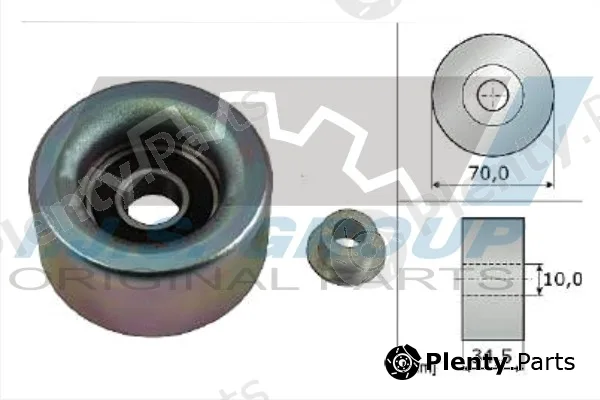 Ijs Group 93-2111 — Deflection/Guide Pulley, V-ribbed belt