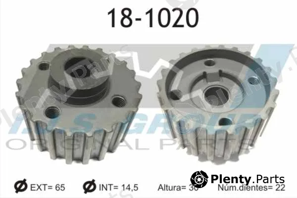 Ijs Group 18-1020 — Sprocket, crankshaft