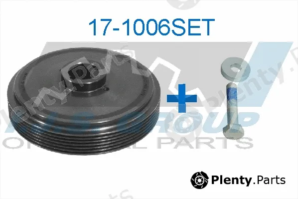 Ijs Group 17-1006SET — Belt Pulley Set, crankshaft