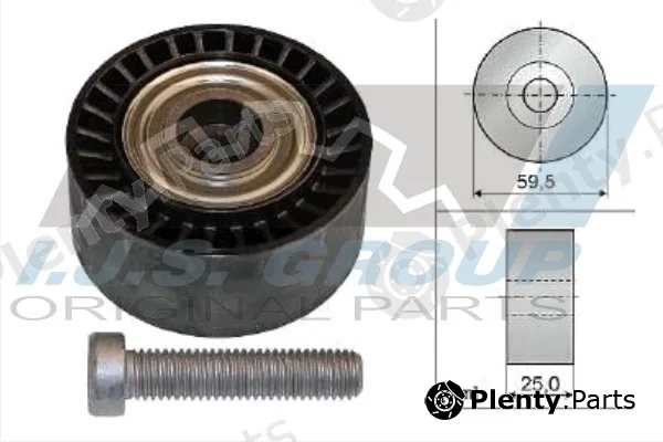 Ijs Group 93-1106 — Deflection/Guide Pulley, V-ribbed belt