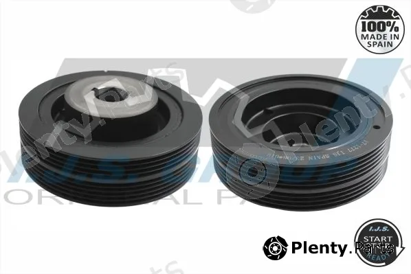Ijs Group 17-1277 — Belt Pulley, crankshaft