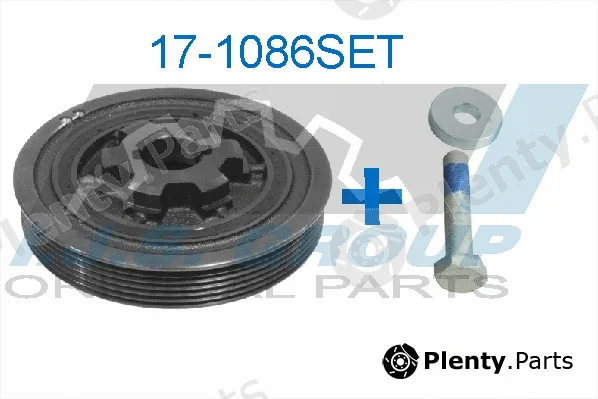 Ijs Group 17-1086SET — Belt Pulley Set, crankshaft