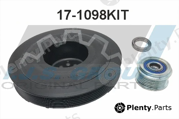 Ijs Group 17-1098KIT — Belt Pulley Set, crankshaft