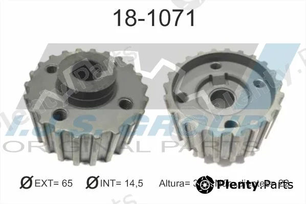Ijs Group 18-1071 — Sprocket, crankshaft