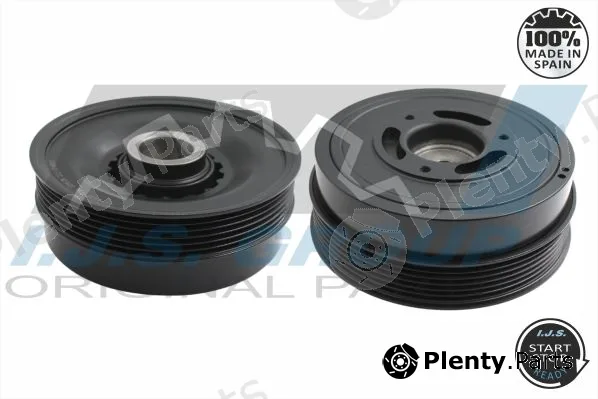 Ijs Group 17-1237 — Belt Pulley, crankshaft