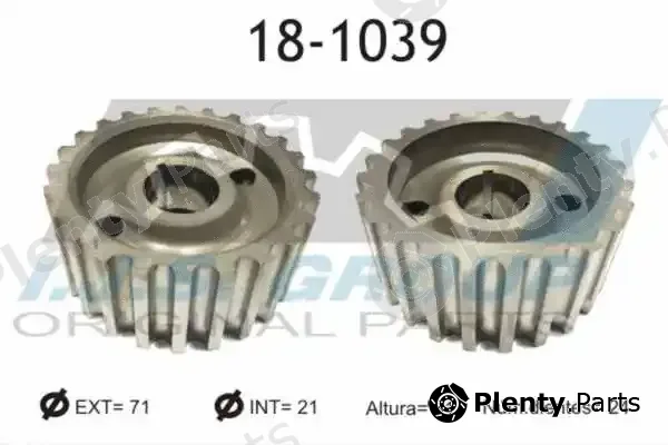 Ijs Group 18-1039 — Sprocket, crankshaft