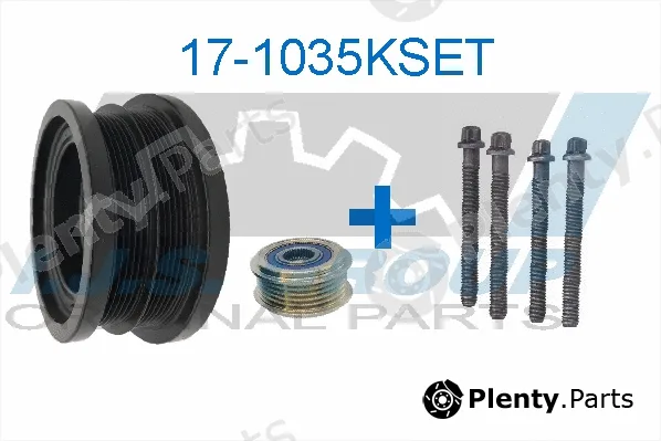 Ijs Group 17-1035KSET — Belt Pulley Set, crankshaft
