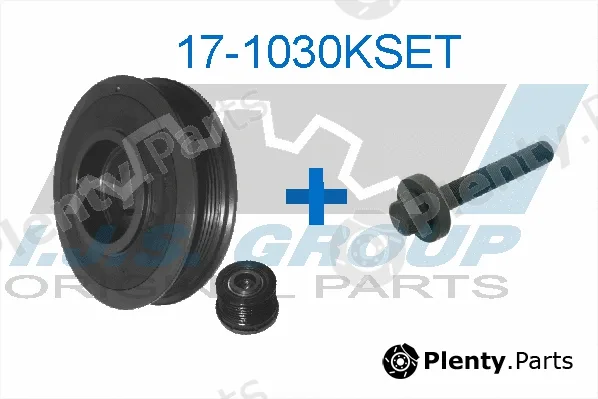Ijs Group 17-1030KSET — Belt Pulley Set, crankshaft