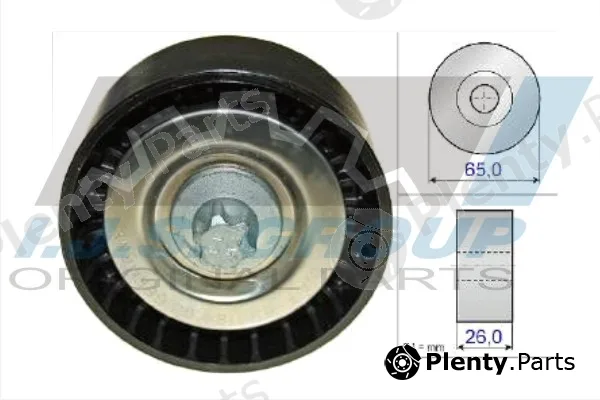Ijs Group 93-1401 — Deflection/Guide Pulley, V-ribbed belt