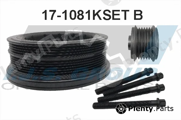 Ijs Group 17-1081KSETB — Belt Pulley Set, crankshaft