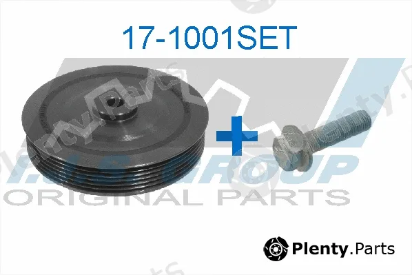 Ijs Group 17-1001SET — Belt Pulley Set, crankshaft