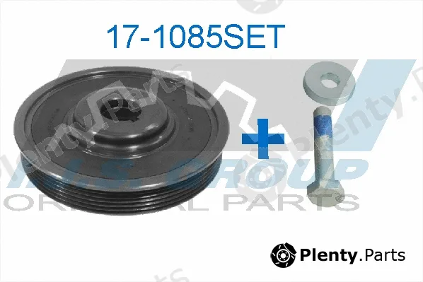 Ijs Group 17-1085SET — Belt Pulley Set, crankshaft