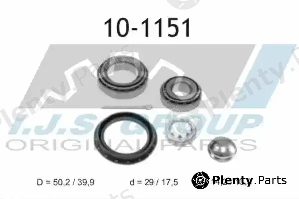 Ijs Group 10-1151 — Wheel Bearing Kit