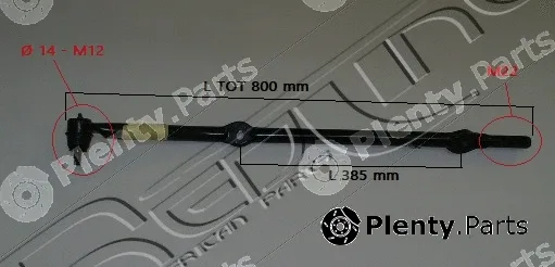 Red-Line 40JE007 — Centre Rod Assembly
