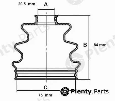 Red-Line 59DA001 — Bellow Kit, drive shaft