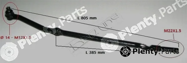 Red-Line 40JE015 — Centre Rod Assembly
