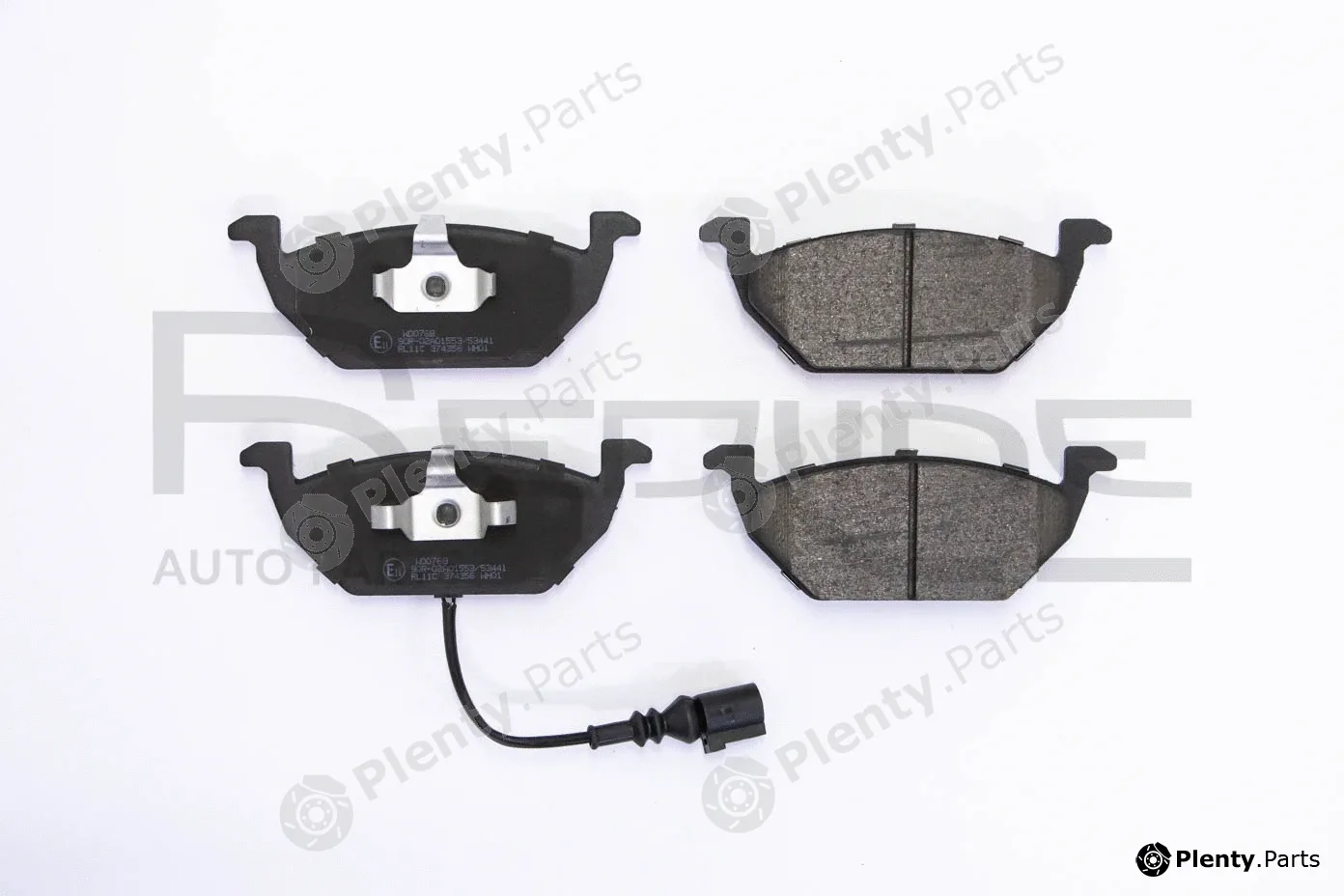 Red-Line 27AU002 — Brake Pad Set, disc brake