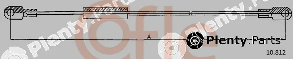 Cofle 10.812 — Cable Pull, parking brake