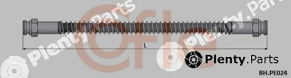 Cofle 92.BH.PE024 — Brake Hose