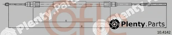 Cofle 10.4142 — Cable Pull, parking brake