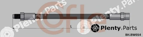 Cofle 92.BH.BW014 — Brake Hose