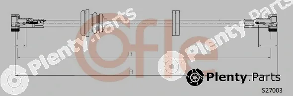 Cofle 92.S27003 — Speedometer Cable