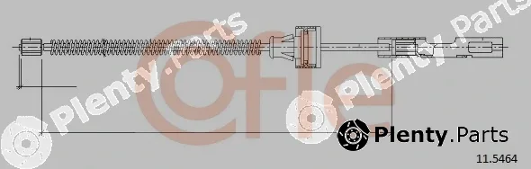 Cofle 11.5464 — Cable Pull, parking brake