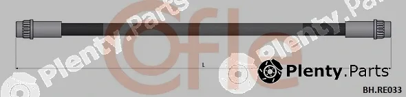 Cofle 92.BH.RE033 — Brake Hose