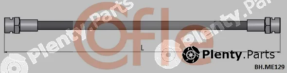 Cofle 92.BH.ME129 — Brake Hose