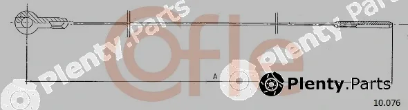 Cofle 10.076 — Accelerator Cable