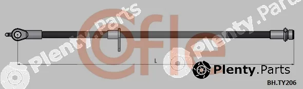 Cofle 92.BH.TY206 — Brake Hose