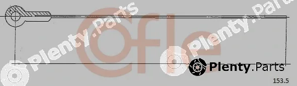 Cofle 153.5 — Accelerator Cable