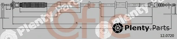 Cofle 12.0720 — Cable Pull, parking brake
