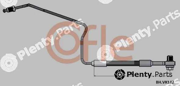 Cofle 92.BH.VK182 — Brake Hose