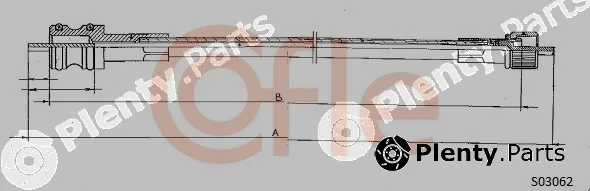 Cofle 92.S03062 — Speedometer Cable