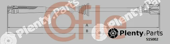 Cofle 92.S1S002 — Speedometer Cable