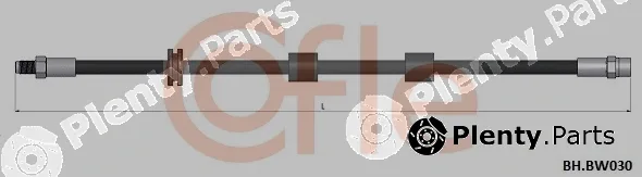 Cofle 92.BH.BW030 — Brake Hose